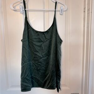 Eileen Fisher olive green tank top size medium. New without tags, never worn.